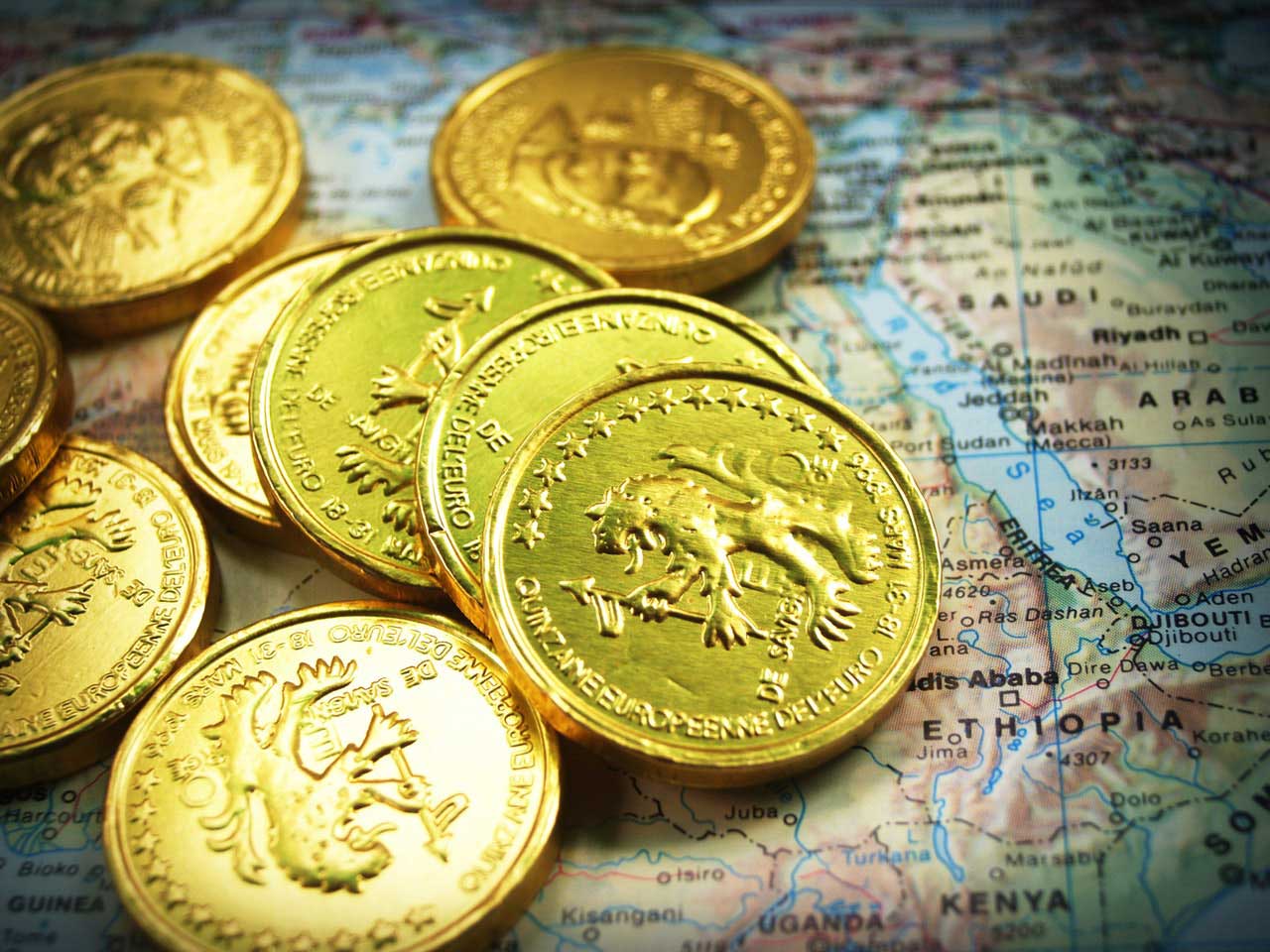 ¿Qué moneda está respaldada por oro?