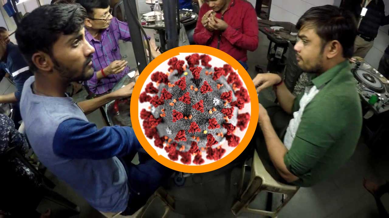 Coronavirus India diamanti